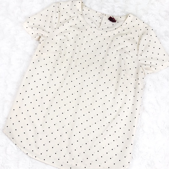 Merona Tops - Merona Polka Dot Blouse